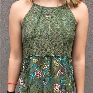Green Summer Dress